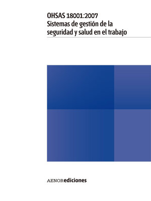cover image of OHSAS 18001